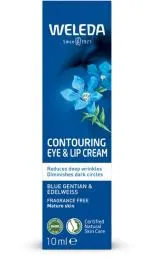 Weleda Creme lifting para o contorno dos olhos e dos lábios Genciana azul e amor-perfeito alpino