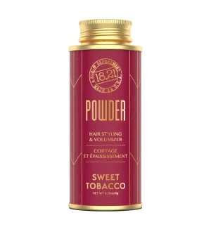 18.21 Man Made Powder Sweet Tobacco pó para cabelo 8 g