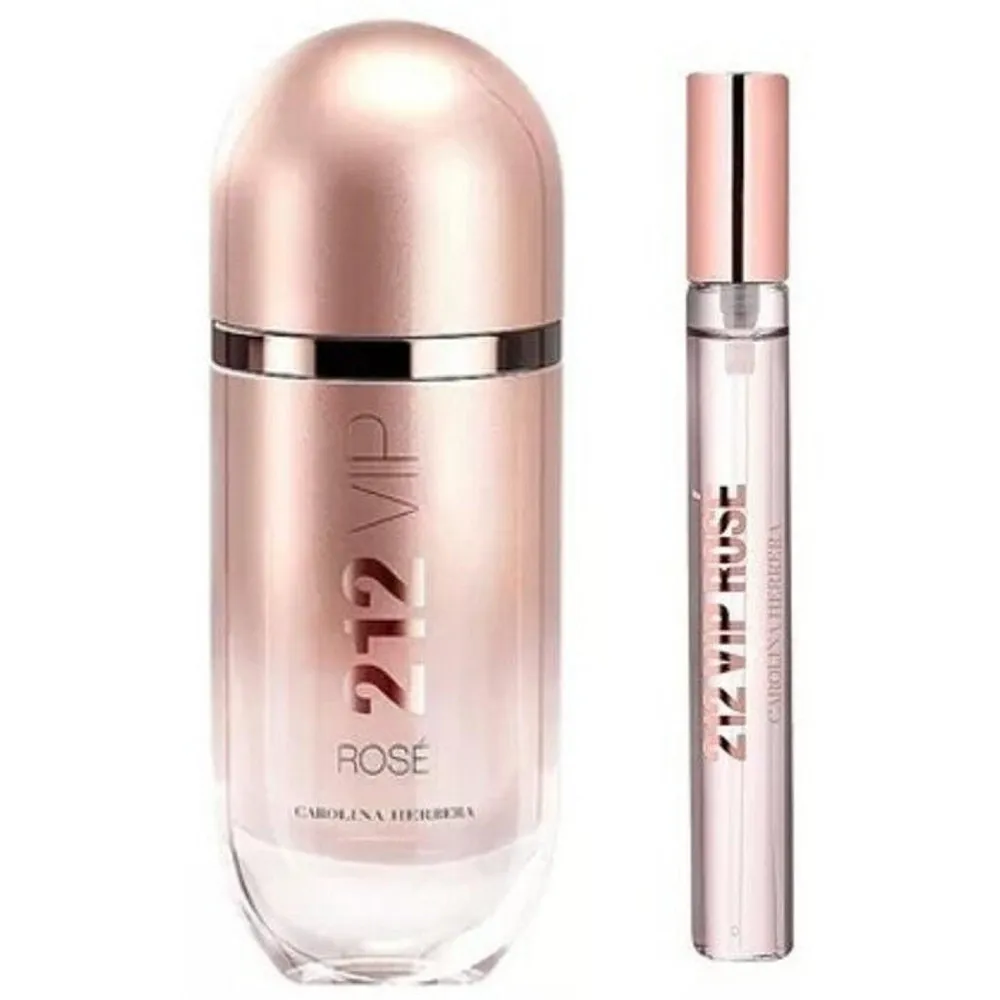 212 VIP Rosé 80 ml + EDP MINI água de perfume para mulheres 10 ml