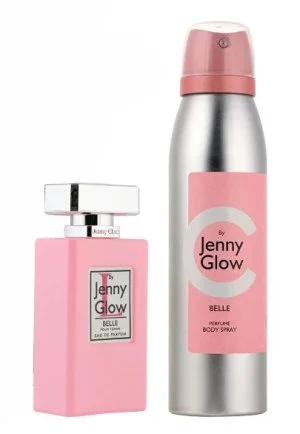 2PC G/S JENNY GLOW Belle 30 ML + Spray corporal