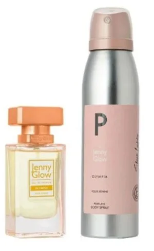 2PC G/S JENNY GLOW Olympia 30 ML + Bruma Corporal