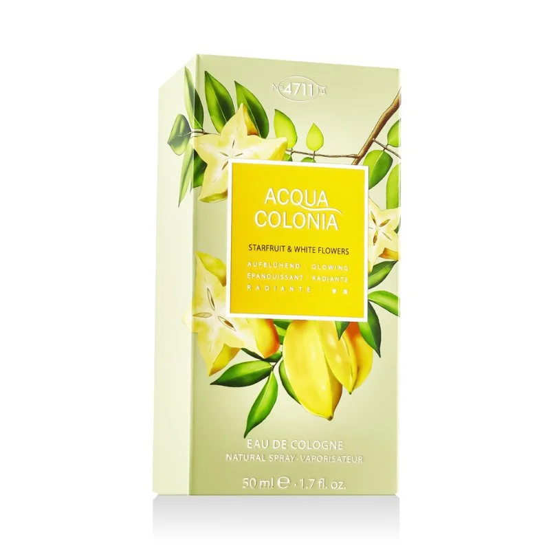 4711 Acqua Colonia Starfruit & White Flowers água de colónia unissexo