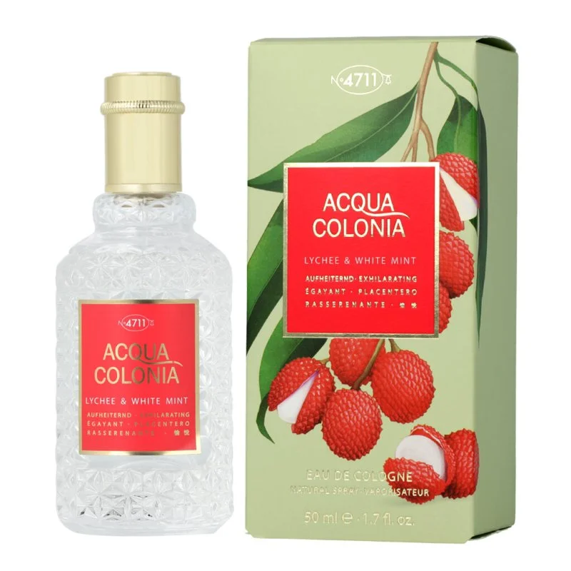 4711 Acqua Colonia Lychee & White Mint água de colónia unissexo