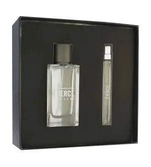 Conjunto de presente Abercrombie & Fitch Fierce para homens água de colônia 50 ml + água de colônia 10 ml