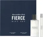 Conjunto de presente Abercrombie & Fitch Fierce para homens água de colônia 50 ml + água de colônia 10 ml 50 ml + kolínská voda 10 ml