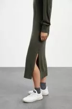 Ecoalf Abetoalf dress woman olive