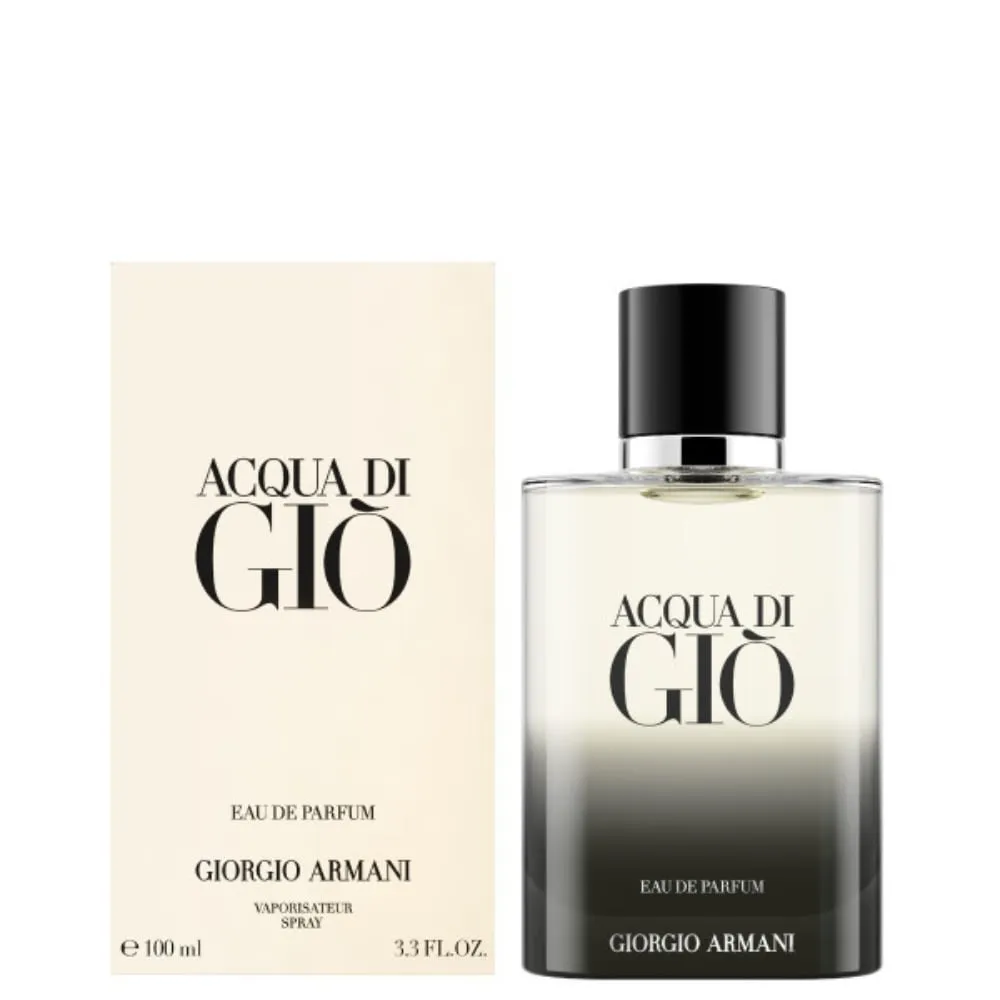 Acqua di Giò Eau de Parfum Recarregável para Homens 100 ml