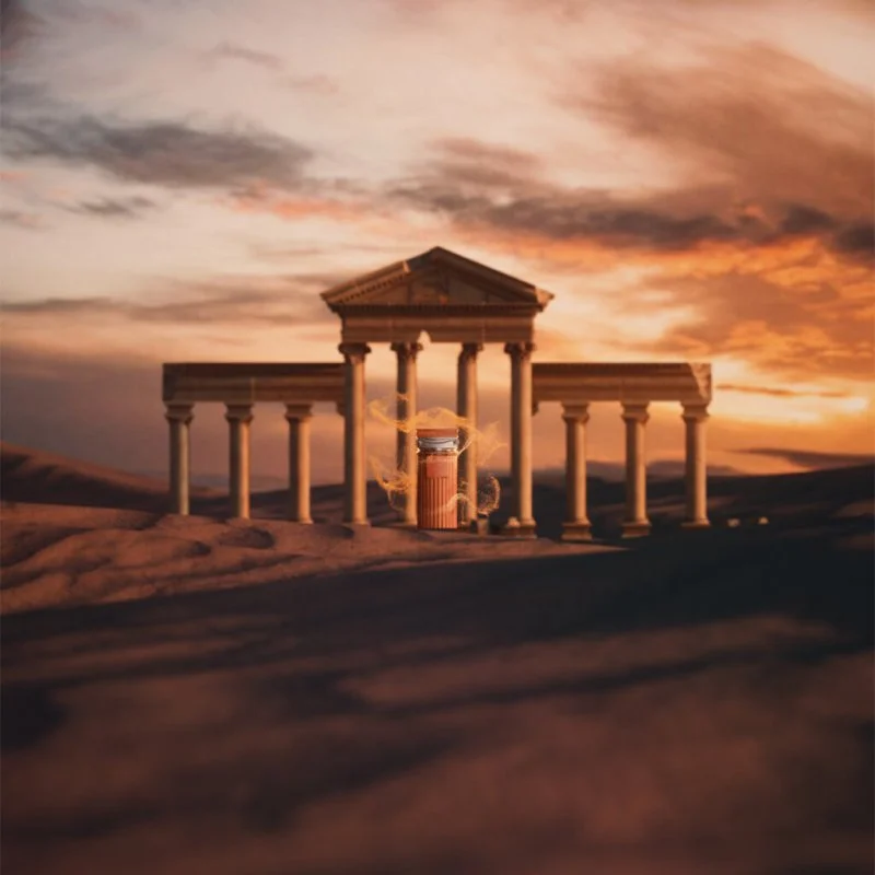 Afnan Historic Sahara extrato de perfume unissexo