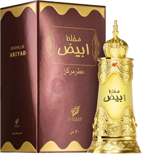 Óleo de perfume Mukhalat Abiyad U 20 ml
