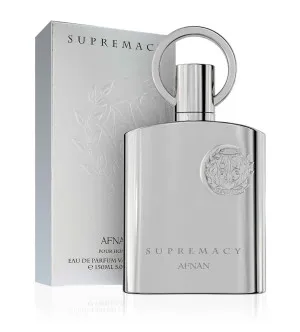 Afnan Supremacy Silver eau de parfum para homens 150 ml