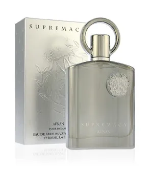 Afnan Supremacy Silver eau de parfum para homens 100 ml