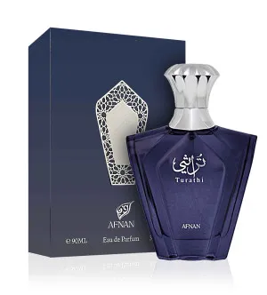 Afnan Turathi Homme Blue eau de parfum para homens 90 ml