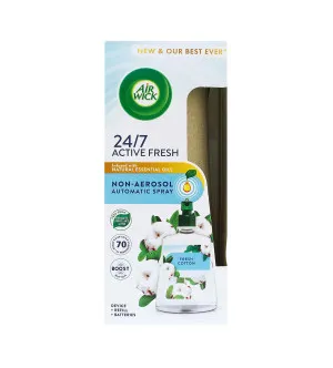Air Wick Active Fresh Algodão Fresco ambientador automático 228 ml