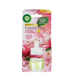 Air Wick Magnólia e Flores de Cerejeira recarga líquida para aparelho elétrico 19 ml