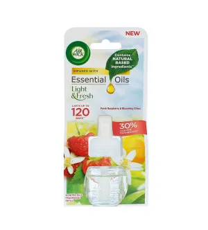 Air Wick Framboesas e Flores Cítricas recarga líquida para ambientador elétrico 19 ml