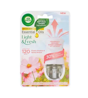 Air Wick Prados em Flor ambientador elétrico 19 ml aparelho + recarga