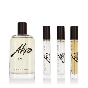 Akro The Icons Bake EDP 100 ml + 2 x EDP MINI 10 ml + MINI extrato de perfume unissex