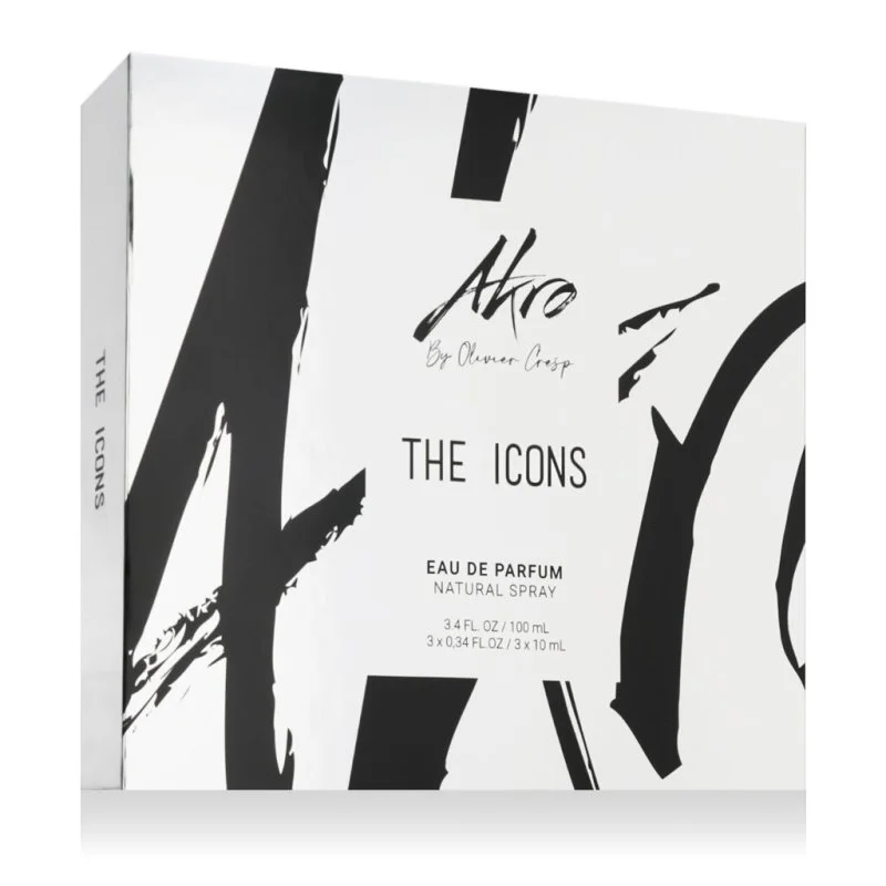 The Icons Bake EDP 100 ml + 2 x EDP MINI 10 ml + MINI extrato de perfume unissex