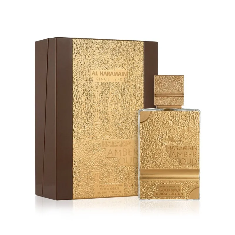 Al Haramain Amber Oud Gold 999.9 Dubai Edition extrato de perfume unissex