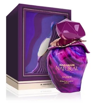 Al Haramain Natural Amber extrato de perfume unissex