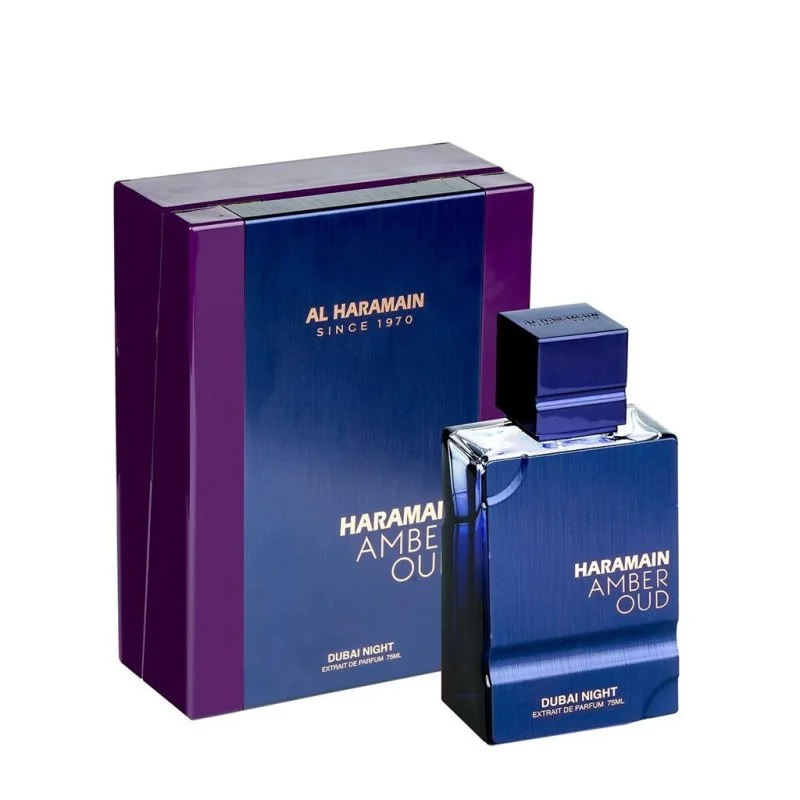 Amber Oud Dubai Night extrato de perfume para homens 75 ml