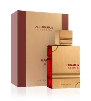 Água de perfume unissex Al Haramain Amber Oud Ruby Edition 120 ml