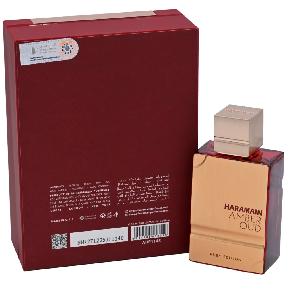 Amber Oud Ruby Edition eau de parfum unissex 60 ml