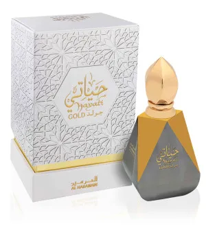 Al Haramain Hayati Gold óleo perfumado unissex 12 ml