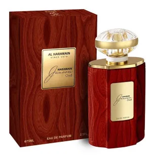 Al Haramain Junoon Oud água de perfume unissex 75 ml