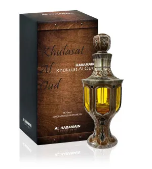 Al Haramain Khulasat Al Oud CPO para homens 30 ml