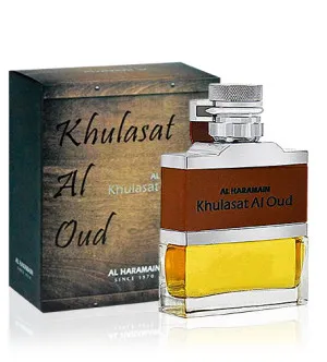 Al Haramain Khulasat Al Oud eau de parfum para homens 100 ml