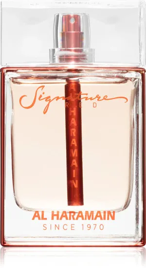 Al Haramain Signature Red eau de parfum unissex 100 ml