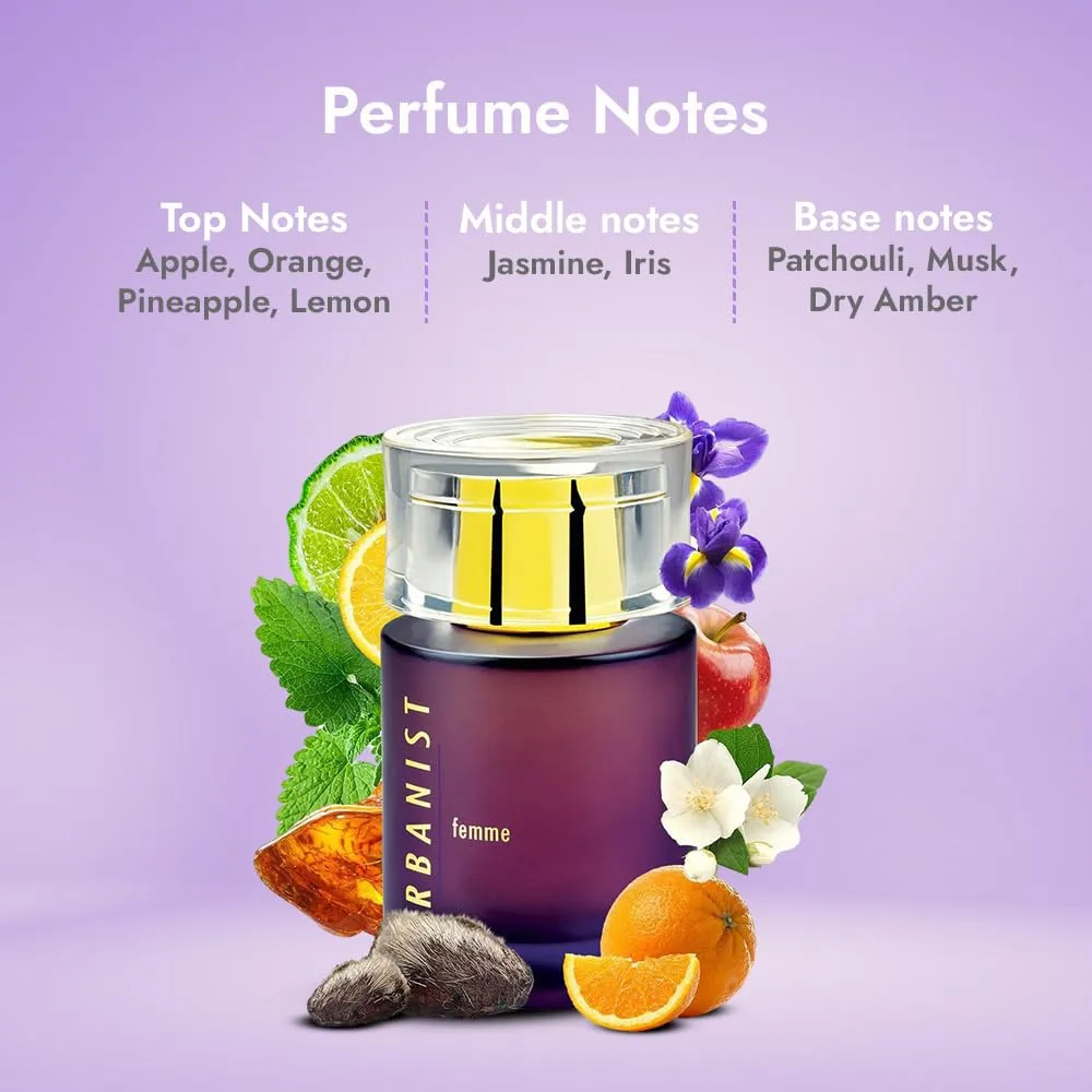 Urbanist Femme eau de parfum para mulheres 100 ml