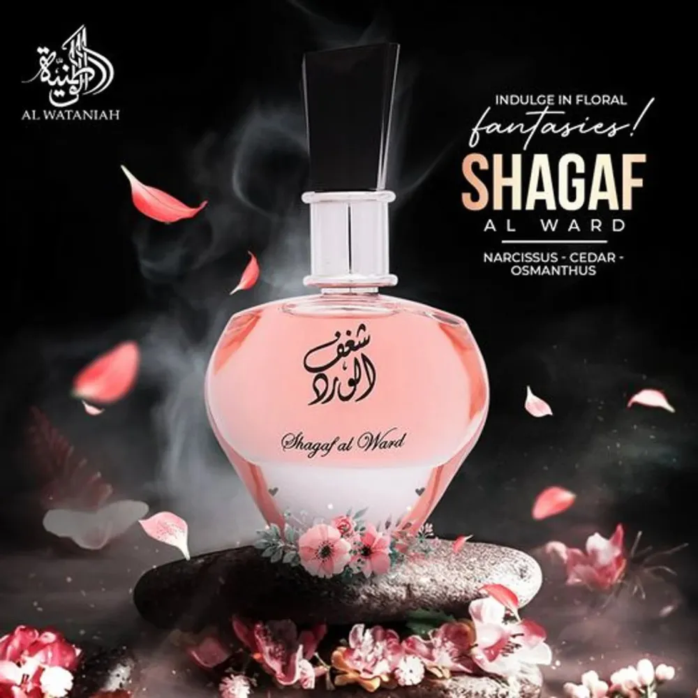 Shagaf Al Ward eau de parfum para mulheres 100 ml