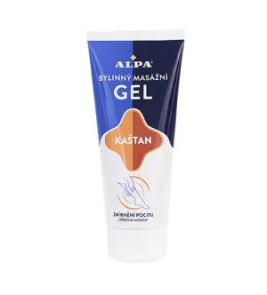 Alpa Gel de massagem de ervas Chestnut