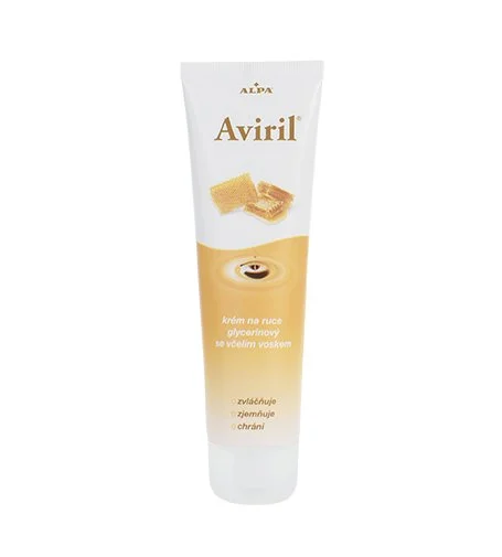 Aviril creme de mãos glicerinado com cera de abelha 100 ml
