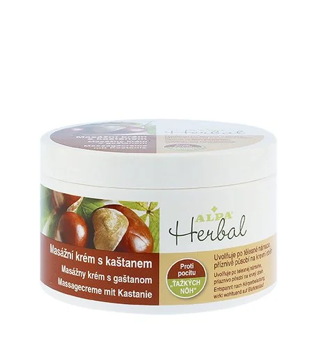 Herbal creme de massagem com castanha-da-índia 250 ml
