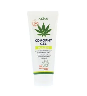 Alpa Cannabis Massage Gel de massagem