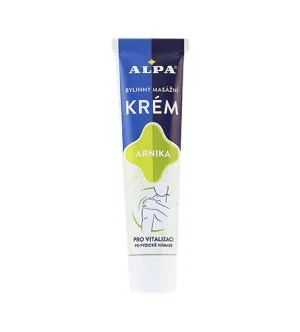 Alpa Creme de massagem herbal de arnica 40 g