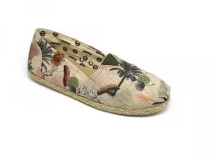 Perky Alpargata Tropical Geometrica