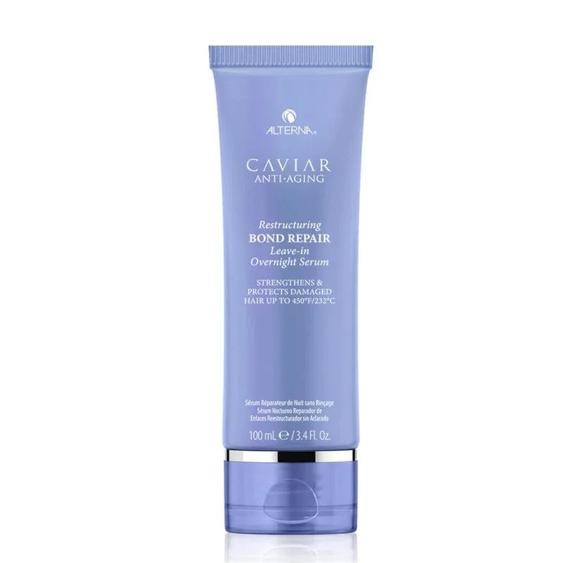 Caviar Anti-Aging Sérum Leave-in Noturno Reestruturante para Reparação das Ligações Capilares 100 ml