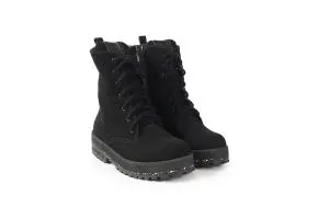 Perky Bota de tornozelo Rustic Black