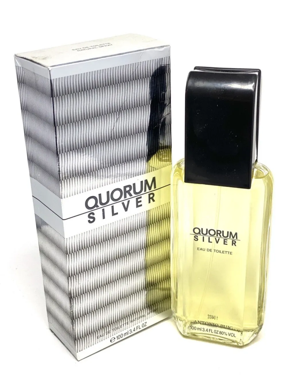 Quorum Silver eau de toilette 100 ml para homens