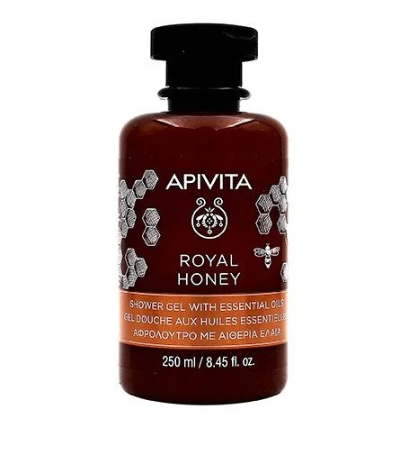 Royal Honey gel de duche com óleos essenciais 250 ml