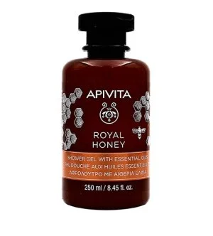 Apivita Royal Honey gel de duche com óleos essenciais