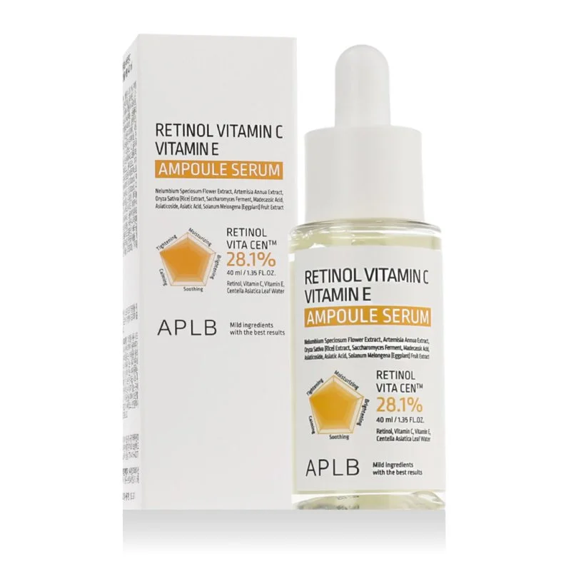Sérum em Ampola de Retinol, Vitamina C e Vitamina E 40 ml