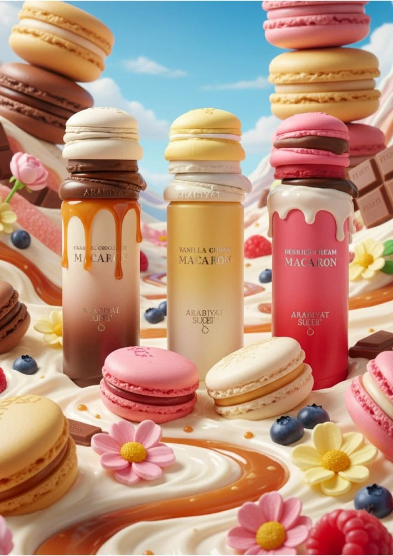 Berries Cream Macaron Eau de Parfum Unissex 100 ml
