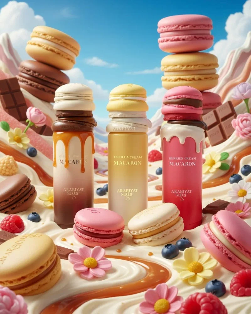 Caramel Chocolate Macaron Eau de Parfum Unissex 100 ml