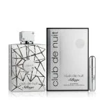 Club de Nuit Sillage 250 ml + spray de bolso recarregável eau de parfum unissexo 5 ml