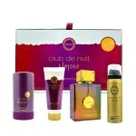 Club de Nuit Untold Conjunto - Eau de Parfum 105ml + Body Spray 50ml + Desodorante em Bastão 75g + Loção Corporal 100 ml